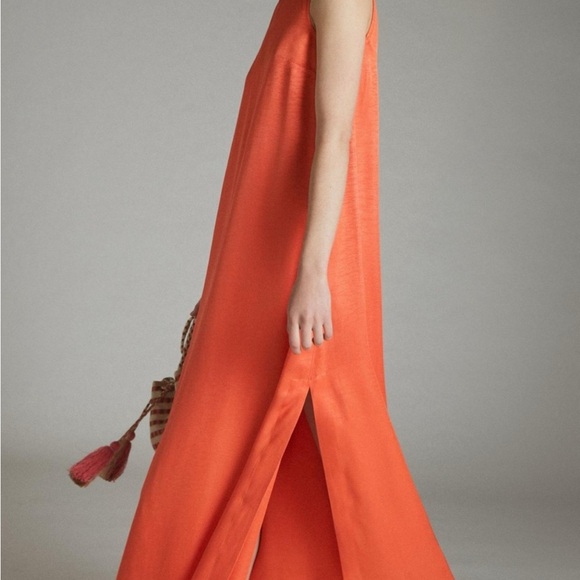 Alice and Olivia Silk Maxi Dress Size Medium - Picture 2 of 3